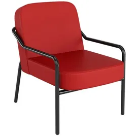 medso powered by paperflow MEDSO M Rund Sessel 43 x 43 x 43 cm rot/schwarz 1 St.