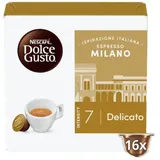 Nescafé NESCAFÉ® Dolce Gusto Espresso Milano, 16 Kapseln Caffe Kompatibel