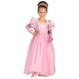 thetru Kostüm Rosa Märchenkleid für Kinder, Süßes Kleid für die pinke Prinzessin rosa 140-152