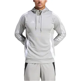 Adidas Tiro24 Training Kapuzenpullover - Team Mid Grey / White - L