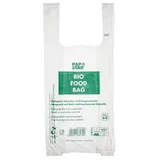 Papstar 150 Hemdchen-Tragetaschen, Bio-Folie transparent