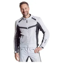 T-2202 Textil-Jacke grau 58