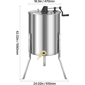 Vevor Honigschleuder 4/8 Rahmen