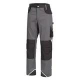 Nitras Arbeitsbundhose grau/schwarz Größe 48