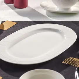 Villeroy & Boch White Pearl Platte oval