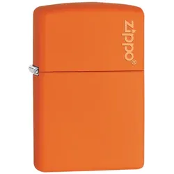 Zippo Sturmfeuerzeug - orange matte color image