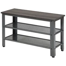 Costway Schuhregal 3-stufig 0 x 0 x 0 cm grau