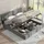 Flieks 160 x 200 cm Grau