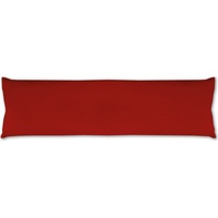 BestLivings Seitenschläfer Kissenhülle ca. 40x140cm rot - karminrot