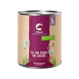 Herrmann's Manufaktur Herrmann's Sensibel Pferd mit Bio-Süßkartoffel und Bio-Zucchini