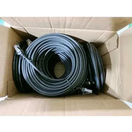 Equip Cat6 S/FTP Patchkabel 10m, Schwarz, 9Stück/box