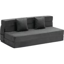 Vevor Schlafcouch 2-Sitzer Dunkelgrau