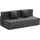 Vevor Schlafcouch 2-Sitzer Dunkelgrau