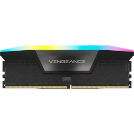 Corsair 64GB (2x32GB) CORSAIR VENGEANCE RGB DDR5-6400 RAM CL32 Arbeitsspeicher Kit