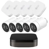 Aqara Starter Set Sicherheit • 5x Thermostat • 5x Raumsensor