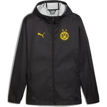Puma Puma, Herren, Laufjacke, BVB Training All Weather Jacket (XXL), Schwarz, XXL