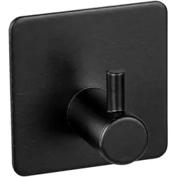 2er Set Klebehaken  Ureo - schwarz