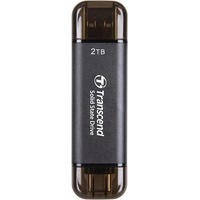 Transcend 2TB USB 10Gbps ESD310 Portable SSD Solid State Drive TS2TESD310C