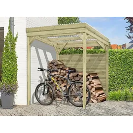 Belladoor Unterstand Uniport 203 x 199 x 230 cm grün