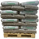 Suinga - 300 kg Natürliches Holzpellet zum Heizen. 20 Säcke à 15 kg