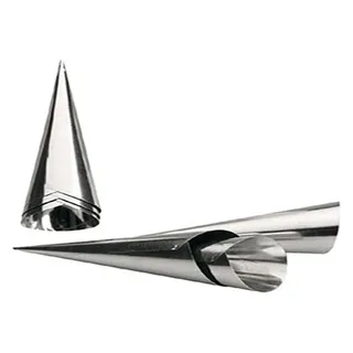 IBILI Cream Horn (6/Blister), Stainless Steel, Metallic, 30 x 3.5 x 11 cm