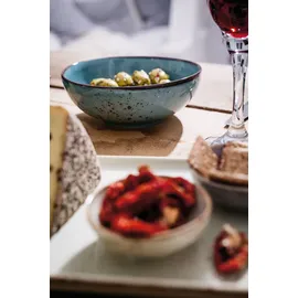 CreaTable Suppenteller NATURE COLLECTION grün - - mit Reaktivglasur