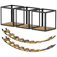 QLS Katzen Kletterwand Set mit 2 Brücken und 3