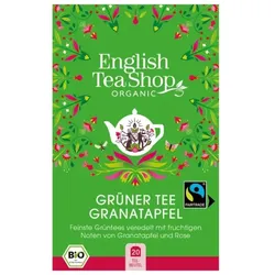 English Tea Shop Grüner Tee Granatapfel bio (20Btl)