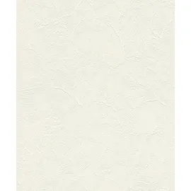 Rasch Textil Vliestapete 10,05m x 0,53m 470604 Weiß