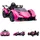 ES-Toys Lamborghini V12 Vision Gran Turismo Elektroauto pink (12V7AH)