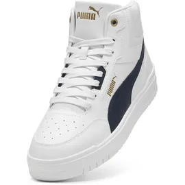 Puma Shuffle Downtown Mid Herren Weite M Weiß/Blau/Gold 48
