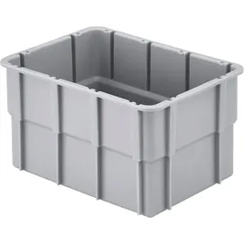 ALUTEC München Alutec 75220 Einsatzkasten stapelbar (L x B x H) 181 x 131 x 101mm Grau 1St.