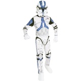 Rubie's Offizielles Disney Star Wars Clone Trooper Kinderkostüm, Kindergröße L 8 - 10 Jahre Halloween