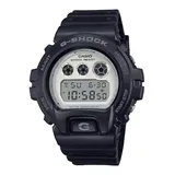 Casio G-Shock DW-6900WD-1JF schwarz verspiegeltes Gesicht weißer Akzent Japan...