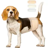 Pet Soft Hundewindeln - Einweg-Hundewindeln für Rüden, Welpenwindeln, Inkontinenz-Windeln für Rüden,36 Stück, super saugfähige,geeignet für Hunde in der Saison, Inkontinenz, Reisen,M(18-25’’)