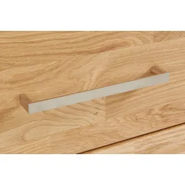 OTTO home Ribe Lowboard 140 cm Braun Holzwerkstoff/Glas