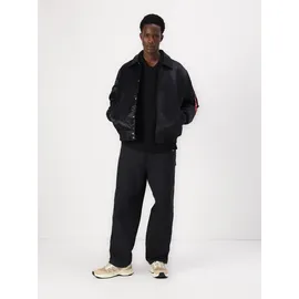 Alpha Industries Coach Logo Jacket schwarz L