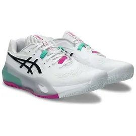 Asics Gel-Resolution X Weiß/Aurora Green 42