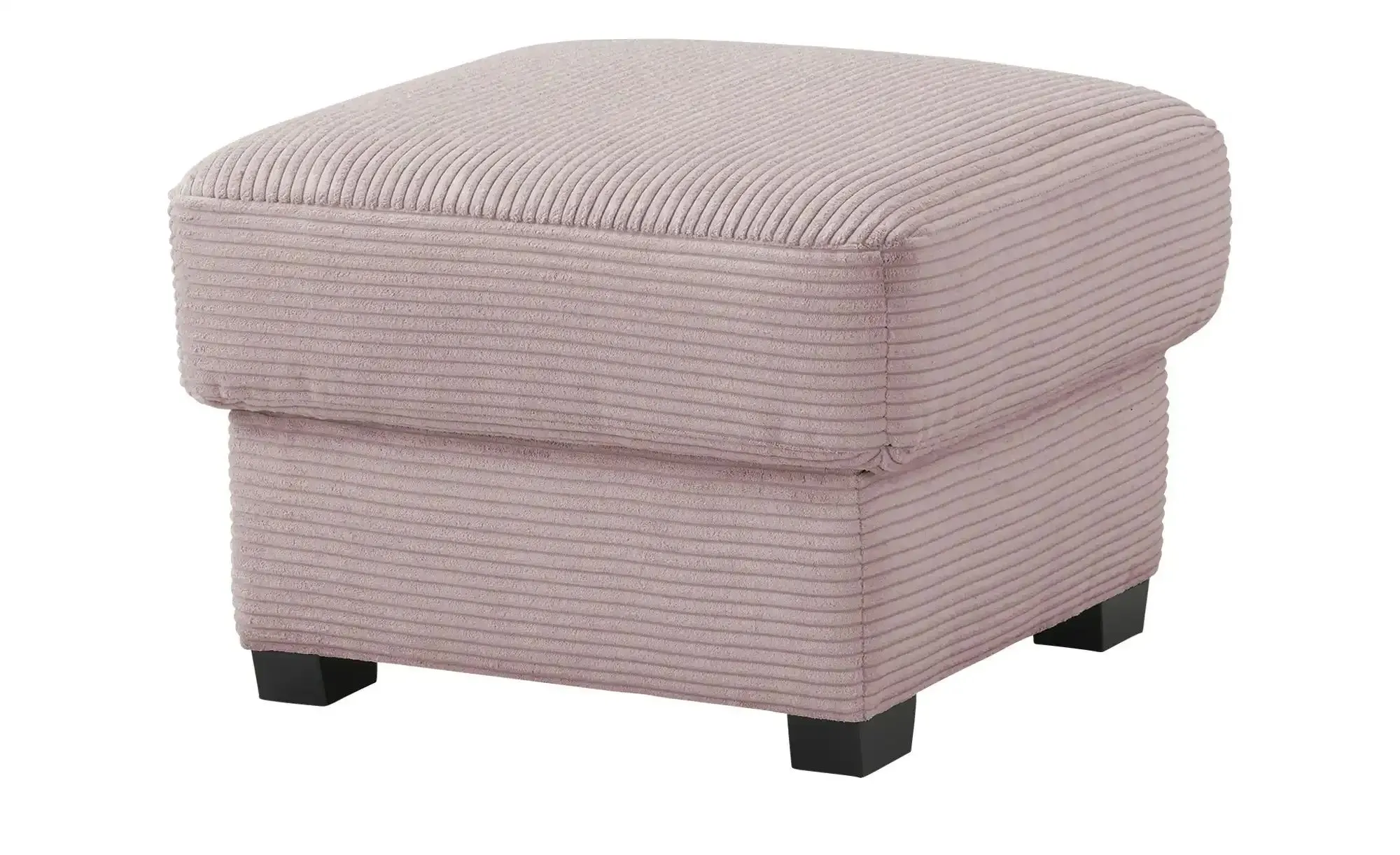 bobb Hocker mit Boxspringpolsterung  Lisa de Luxe , rosa/pink , Maße (cm): B: 61 H: 47 T: 61.0