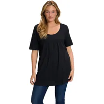 Ulla Popken Damen große Größen Übergrößen Plus Size Bügel-BH, Blütenspitze, Vollspitze schwarz 100C 727062100-100C