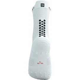 compressport Unisex Pro Racing Socks v4.0 Run High weiß