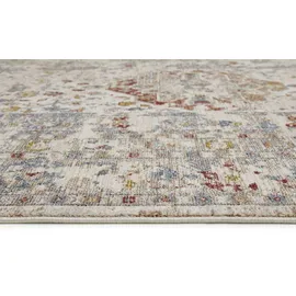 LUXOR LIVING Rocco Teppich 120 x 160 cm Blau/Creme