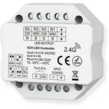 ISOLED Sys-Pro RGBW Push Funk PWM-Mesh-Dimmer