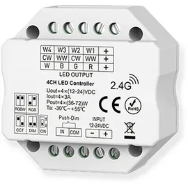 ISOLED Sys-Pro RGBW Push Funk PWM-Mesh-Dimmer