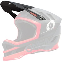O'Neal | Mountainbike-Ersatzteile | MTB Motocross | Ersatzschirm für den BLADE Polyacrylite Helmet HAZE V.23 | Spare Visor BLADE Polyacrylite Helmet HAZE V.23 | Schwarz Rot | One Size