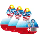 rorax 3x rorax Rohrfrei Power-Granulat Portionspack 60g - Wirkt sofort & lös Rohrreiniger