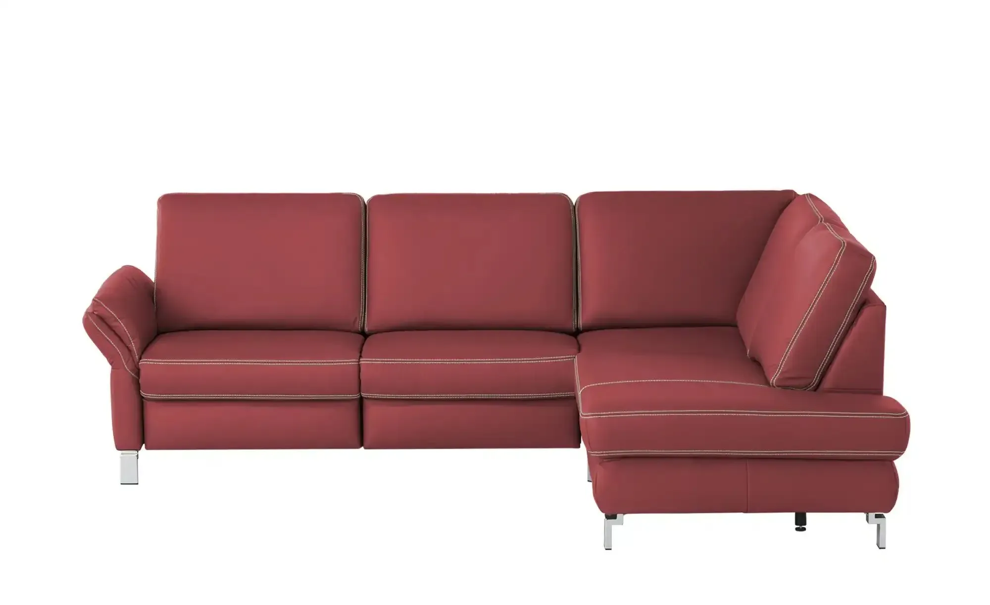 medium Ecksofa  Medium Plus ¦ rot ¦ Maße (cm): B: 265 H: 89 T: 200