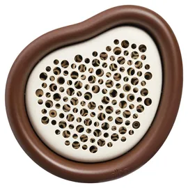 elho Bienenhotel Organic 25 cm Braun-Weiß