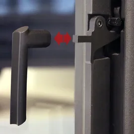 Kratki Maja 8 kW Ø 180 mit Türfeder