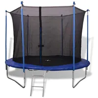 vidaXL Trampolin 3,05 m Blau